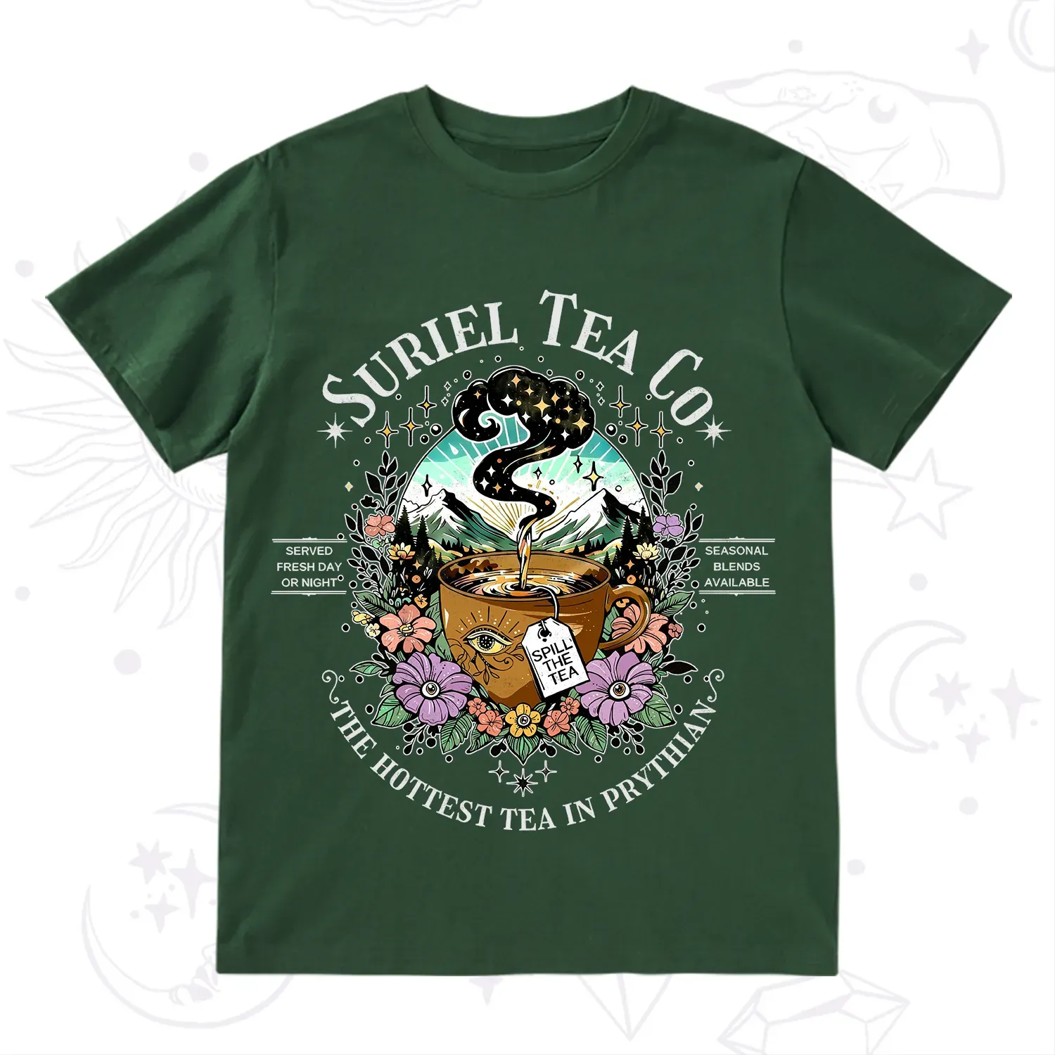 Purplehecate The Forest Tea Oracle T-Shirt