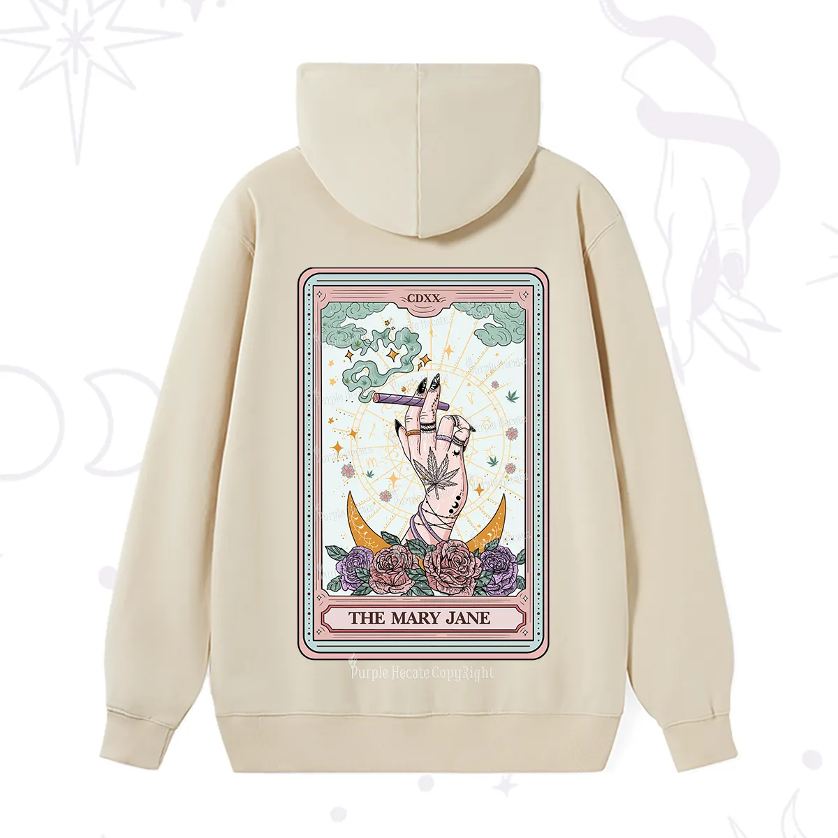 Purplehecate The Mary Jane Tarot Hoodie