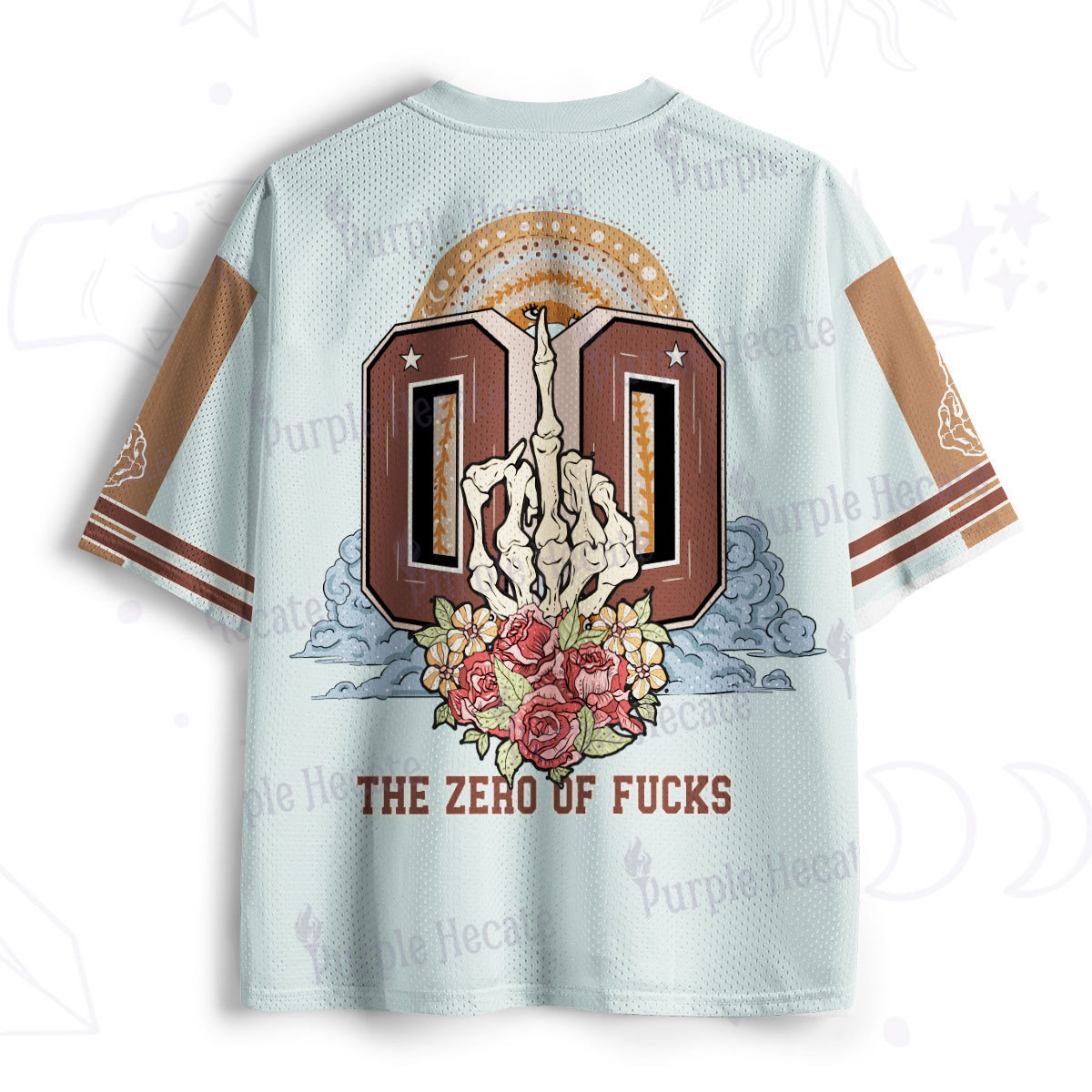 Purplehecate The Zero of Fucks No Apologies Mesh Jersey
