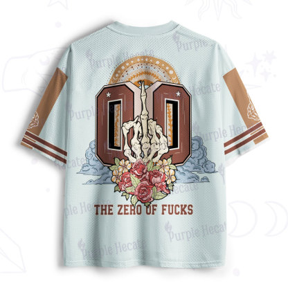 Purplehecate The Zero of Fucks No Apologies Mesh Jersey