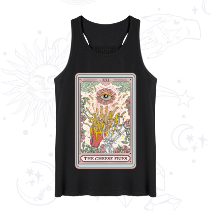 Purplehecate The Cheese Fries Tarot Tank