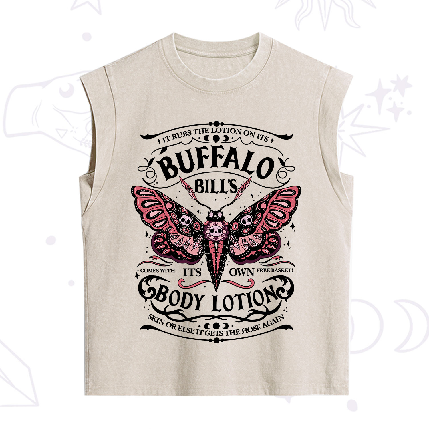 Purplehecate Moth Hunter's Lotion Vintage Washed Tank