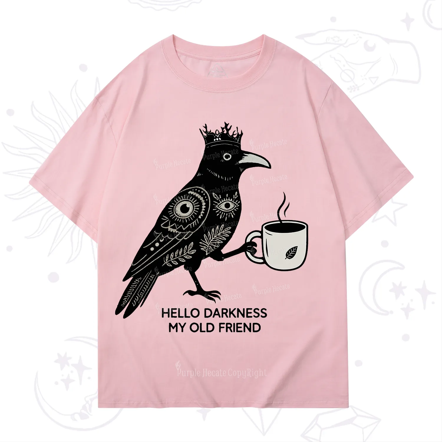 Purplehecate Hello Darkness My Old Friend T-Shirt
