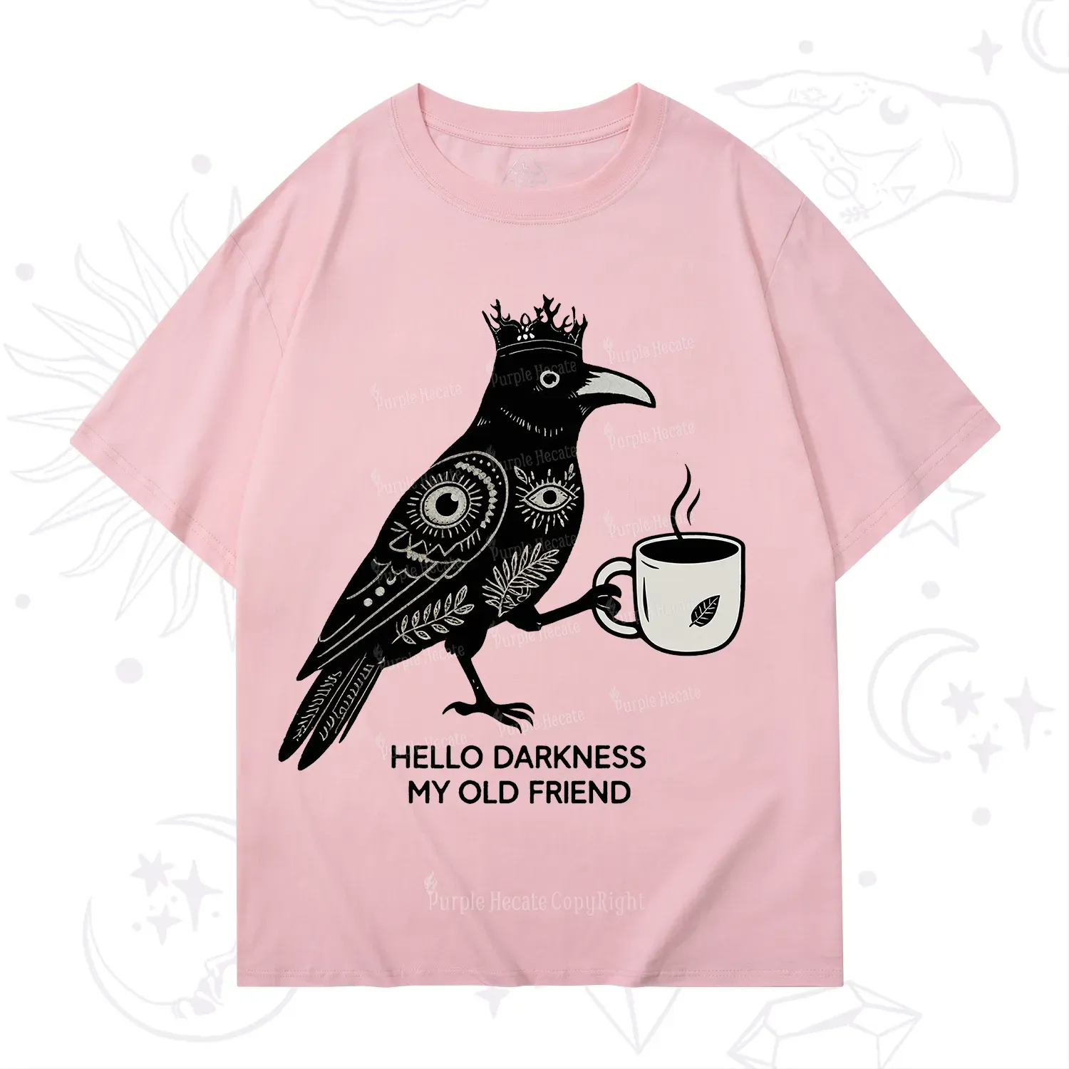 Purplehecate Hello Darkness My Old Friend T-Shirt