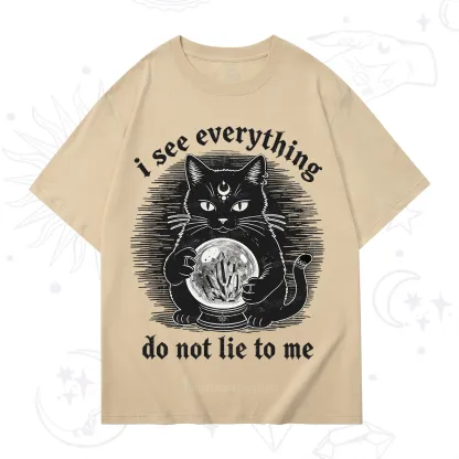 Purplehecate All Seeing Cat T-Shirt