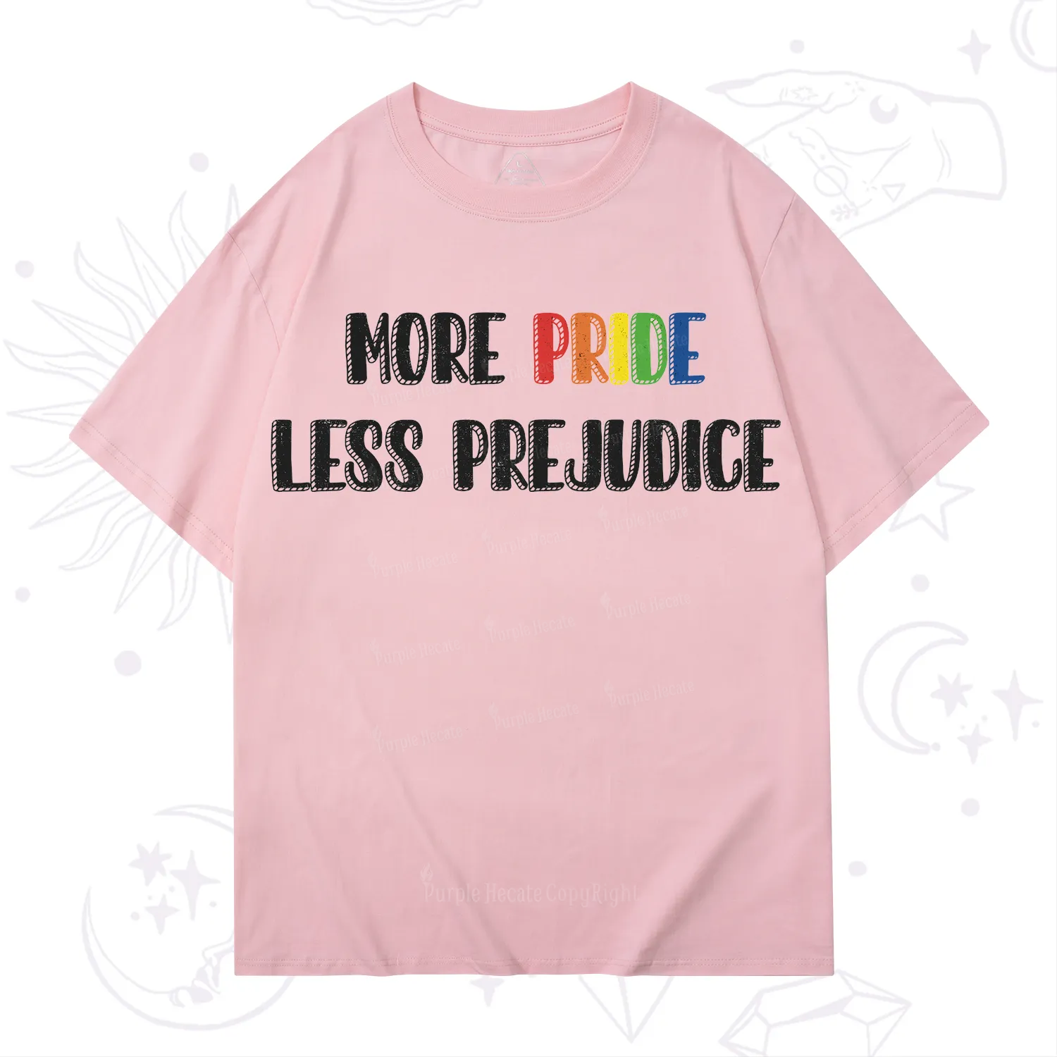 Purplehecate More Pride Less Prejudice T-Shirt