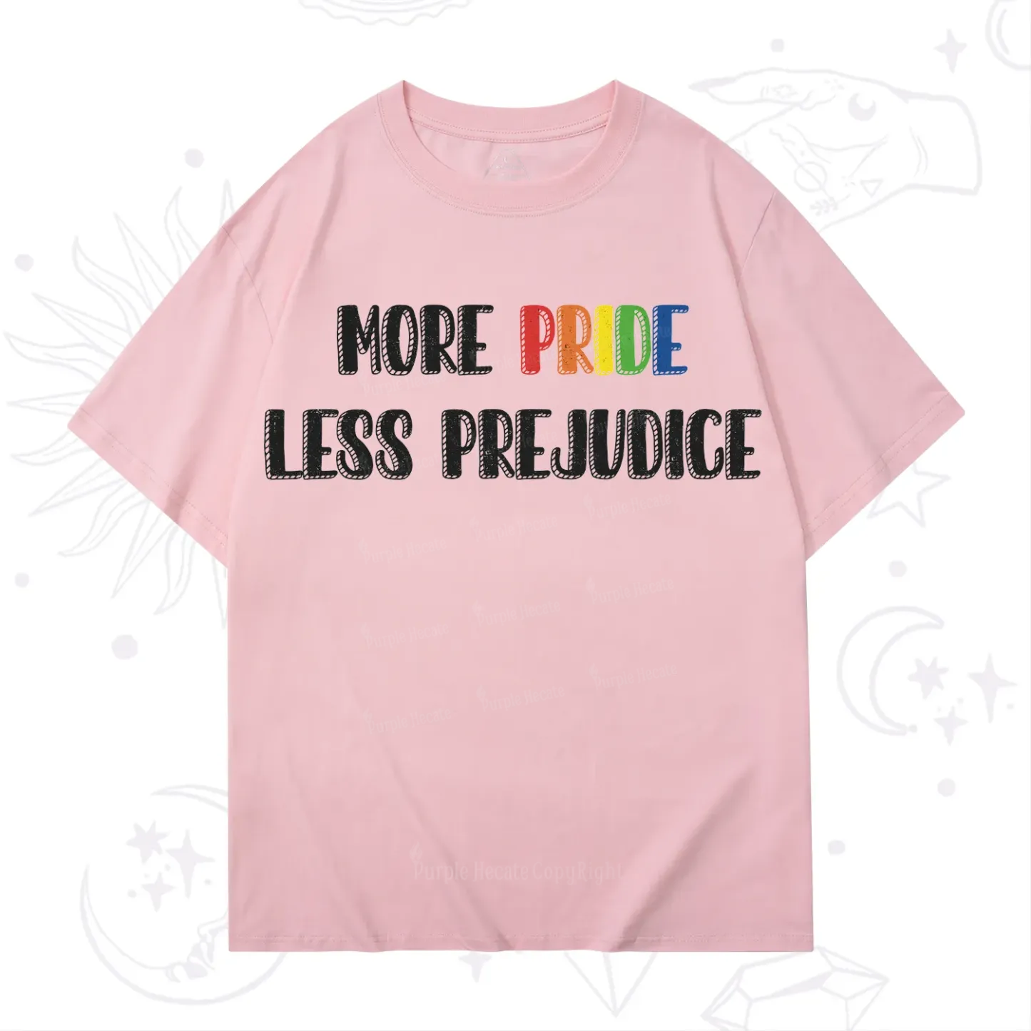 Purplehecate More Pride Less Prejudice T-Shirt