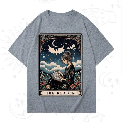 Purplehecate The Reader Tarot Mystic Night T-Shirt