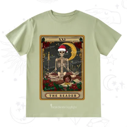 Purplehecate The Reader Tarot Christmas T-Shirt