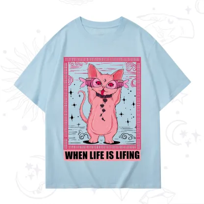 Purplehecate When Life Is Lifting T-Shirt