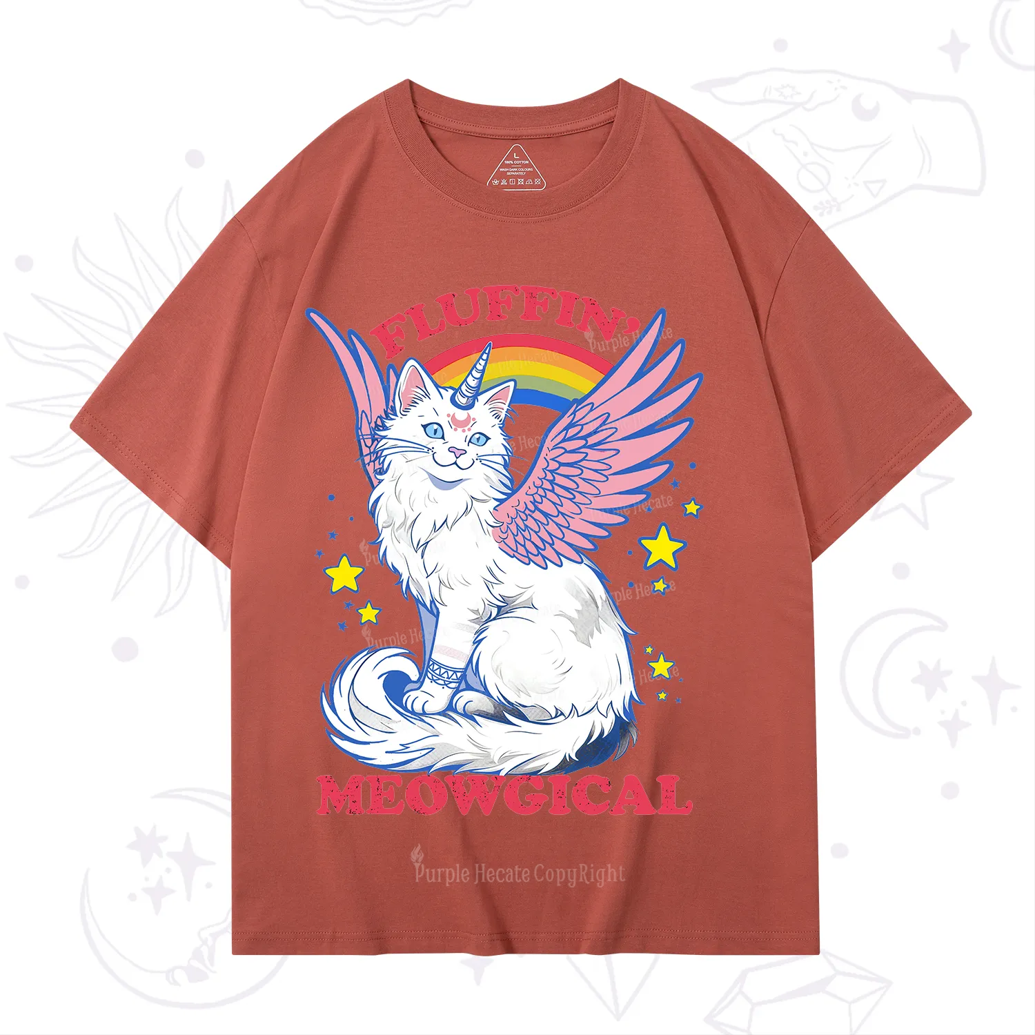 Purplehecate Fluffin Meowgical T-Shirt
