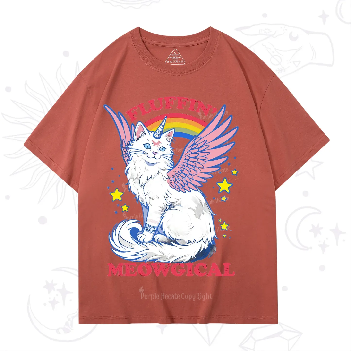Purplehecate Fluffin Meowgical T-Shirt