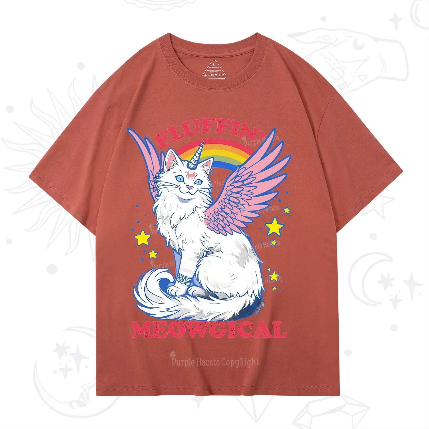 Purplehecate Fluffin Meowgical T-Shirt
