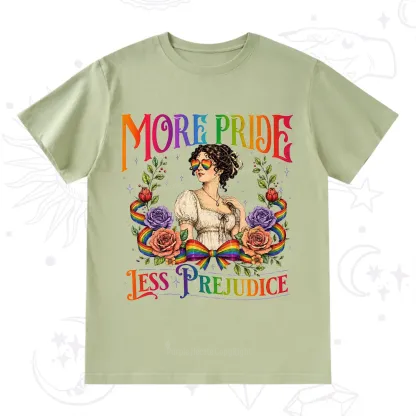Purplehecate More Pride Less Prejudice Pride T-Shirt