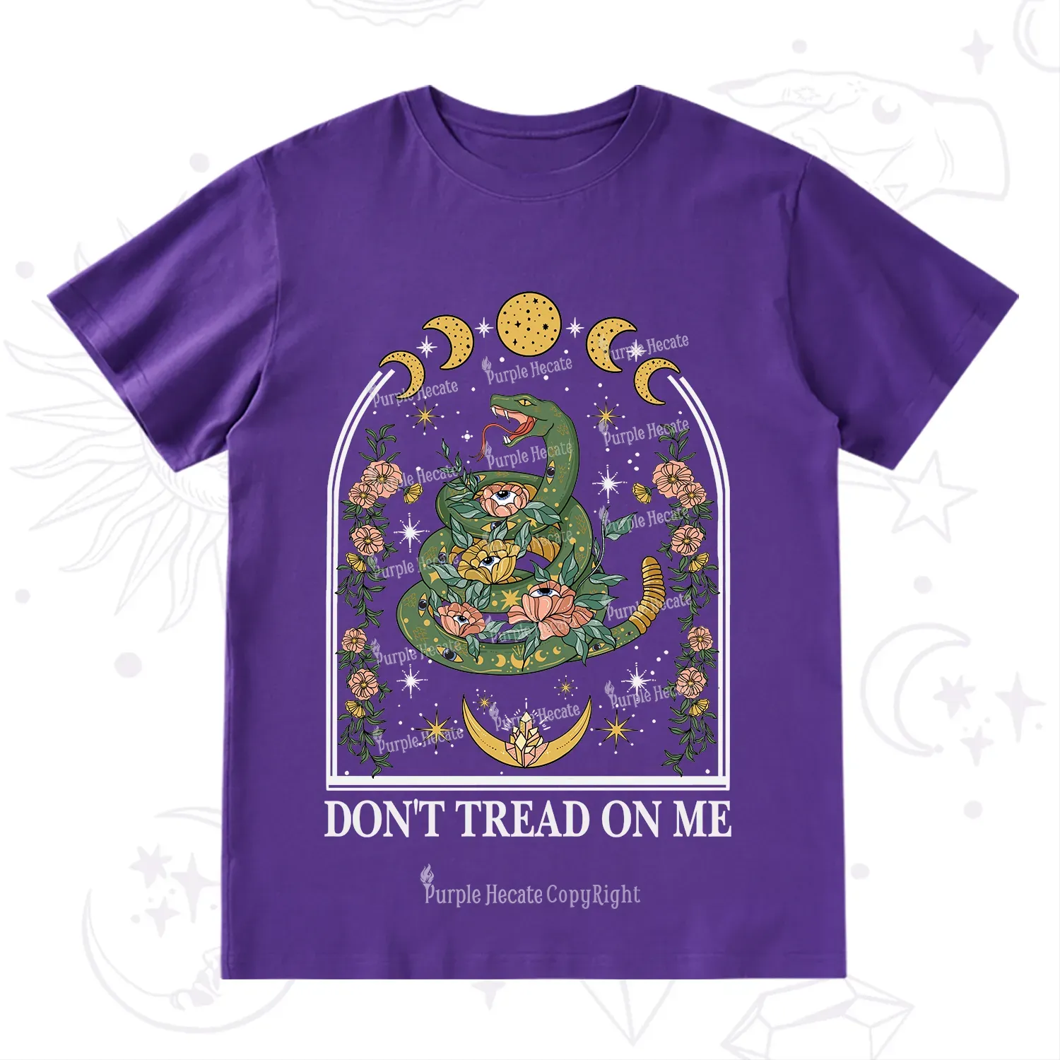 Purplehecate Don't Tread On Me T-Shirt