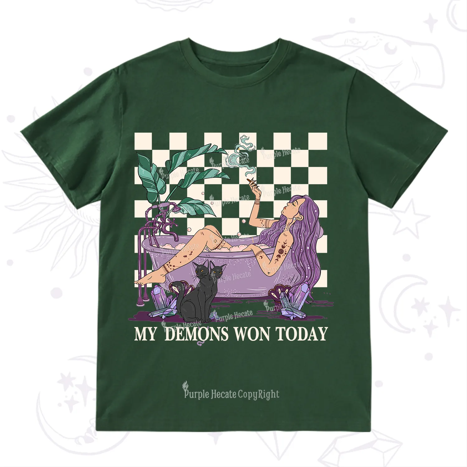 Purplehecate My Demons Won Today T-Shirt