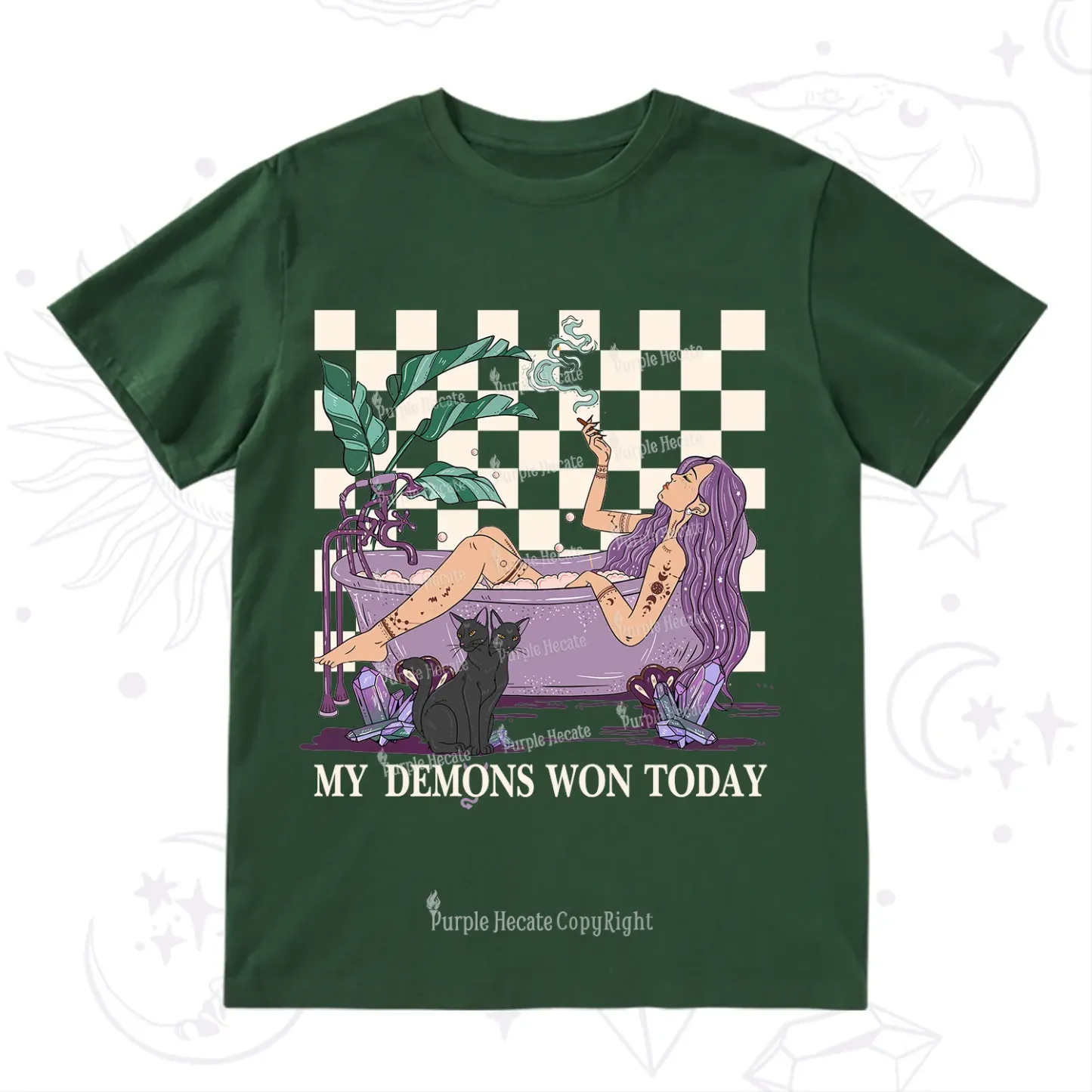 Purplehecate My Demons Won Today T-Shirt