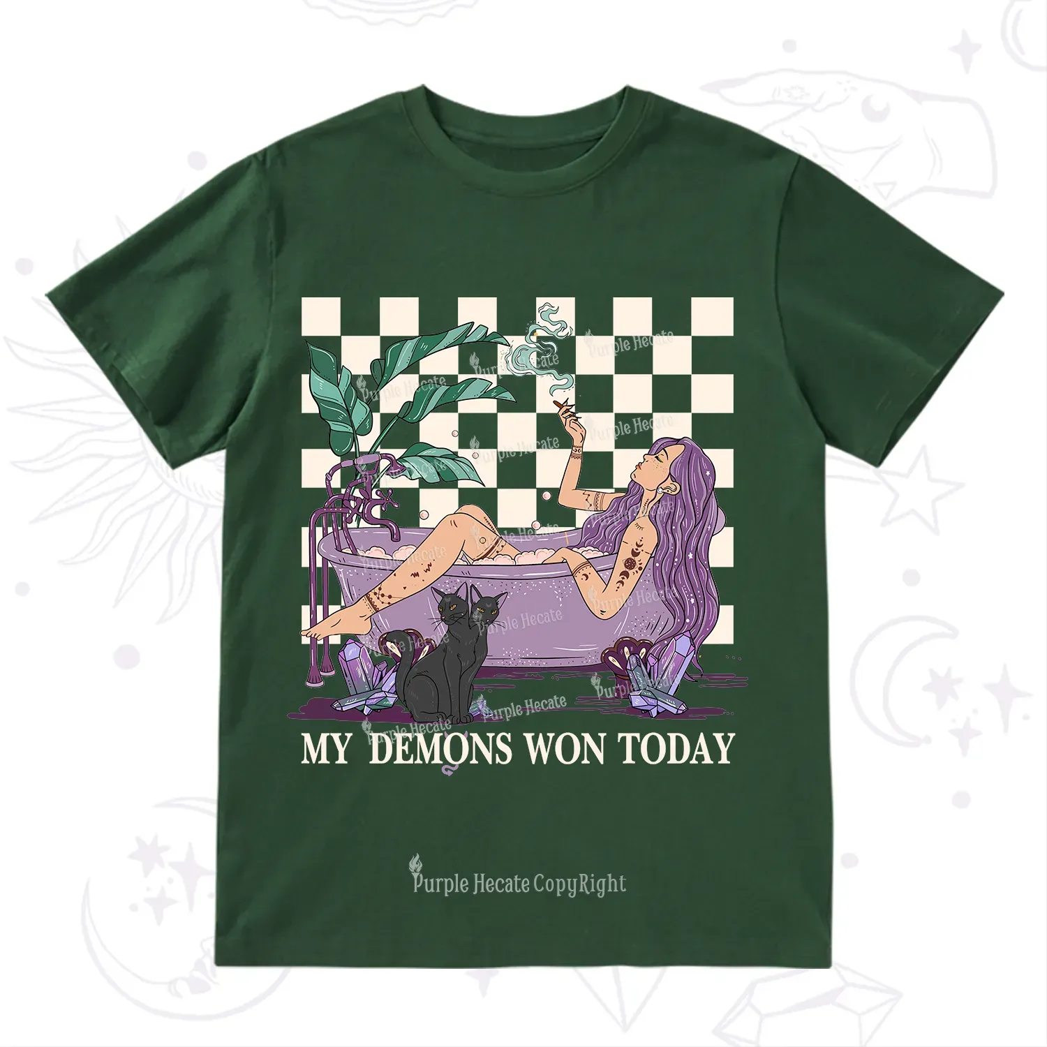 Purplehecate My Demons Won Today T-Shirt