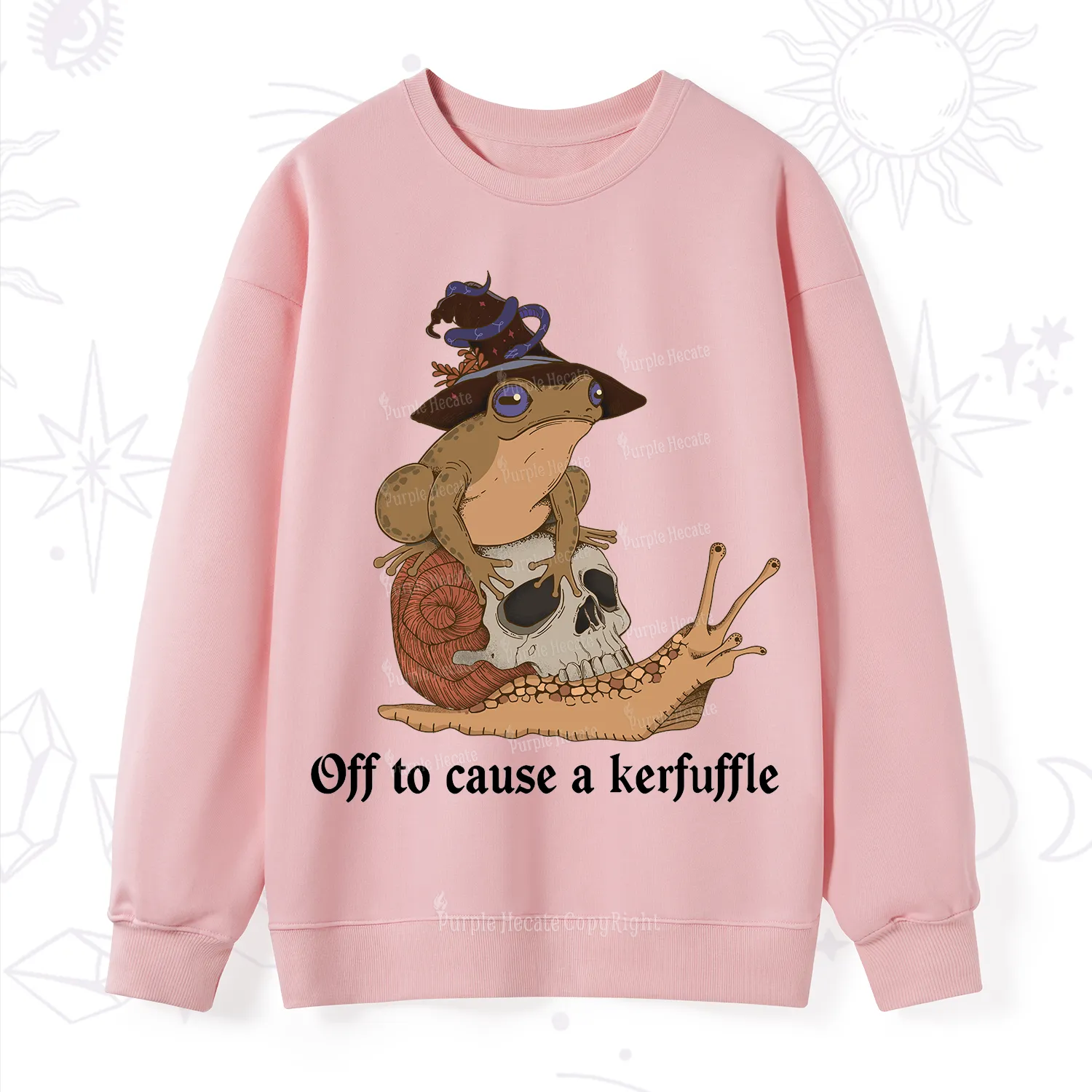 Purplehecate Off To Cause A Kerfuffle Sweatshirt