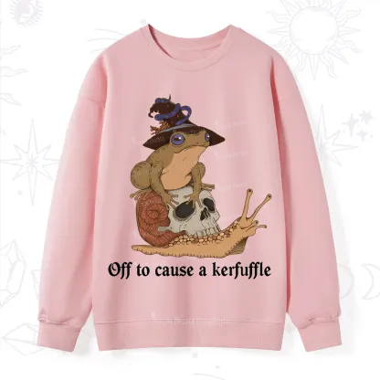 Purplehecate Off To Cause A Kerfuffle Sweatshirt