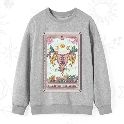 Purplehecate The Smash the Patriarchy Tarot Sweatshirt