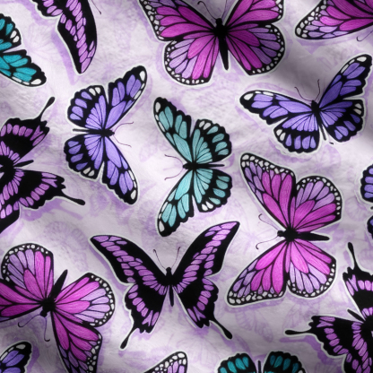 Purplehecate Whimsical Butterfly One Shoulder Sweaters