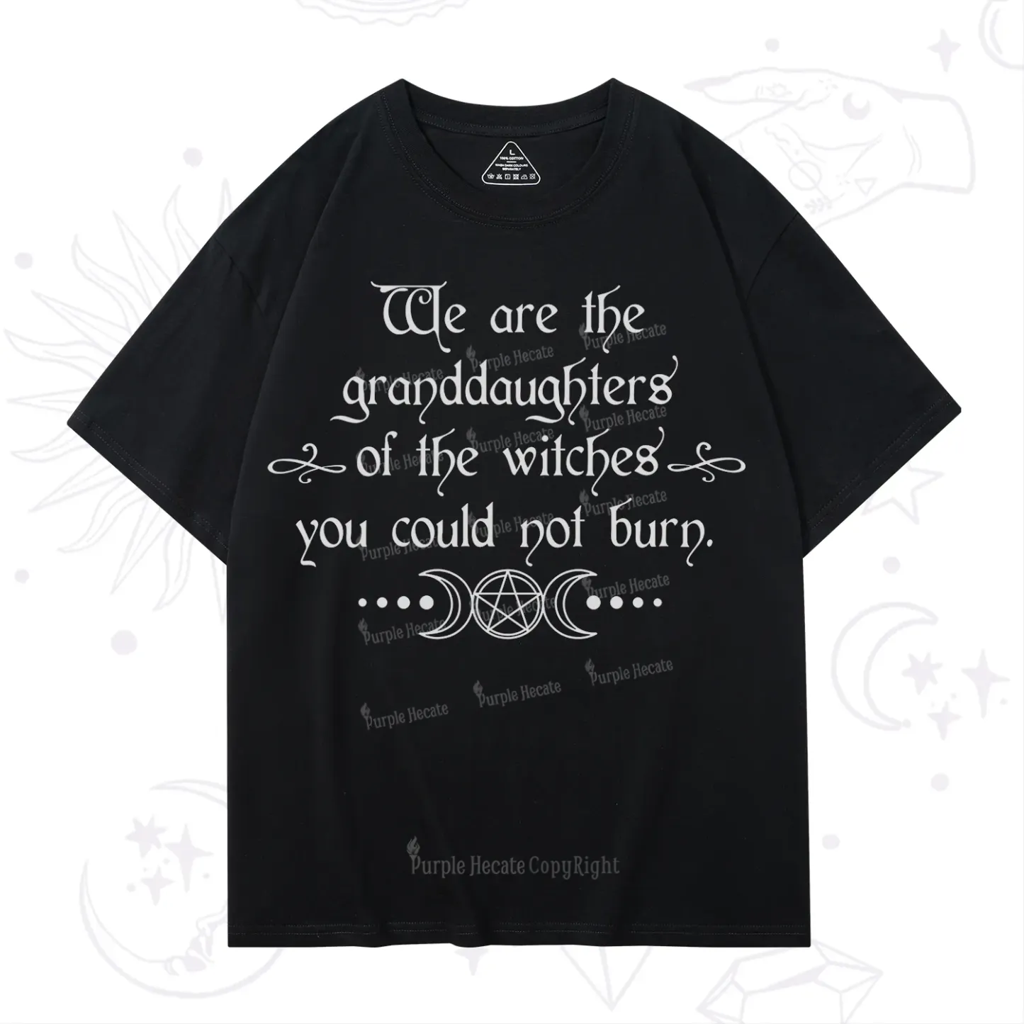 Purplehecate They Didn't Burn Witches They Burned Women T-Shirt