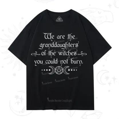 Purplehecate They Didn't Burn Witches They Burned Women T-Shirt
