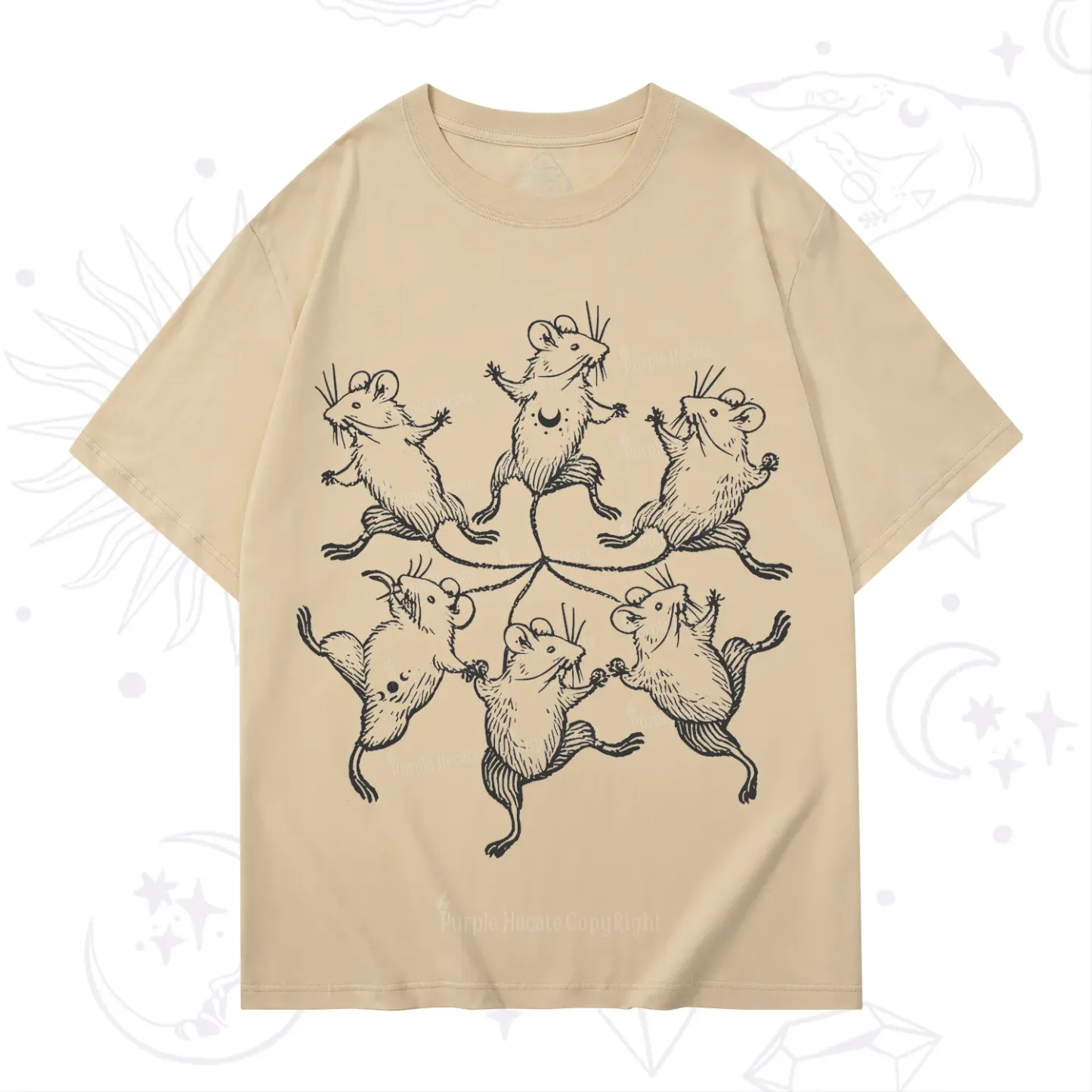 Purplehecate The Midnight Mouse Dance T-Shirt