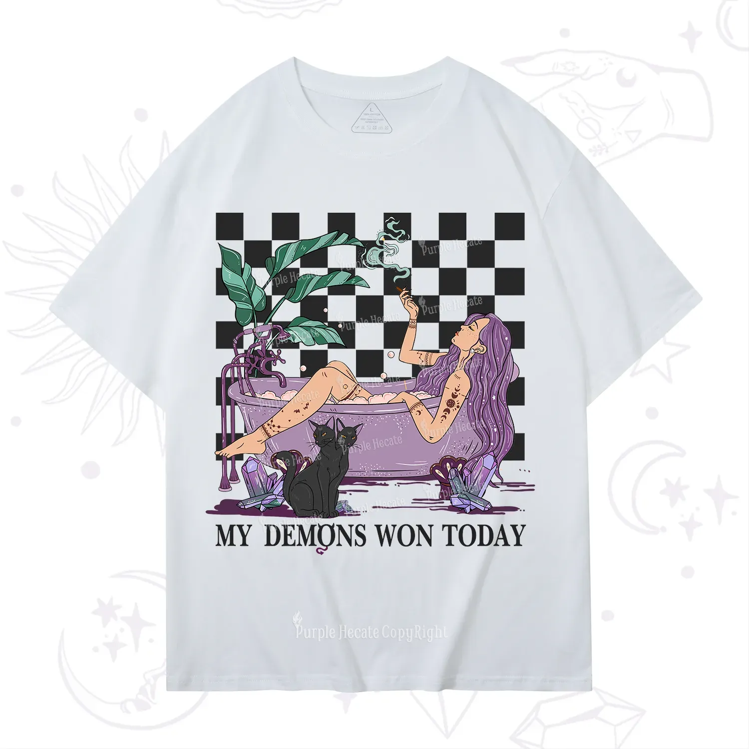 Purplehecate My Demons Won Today T-Shirt