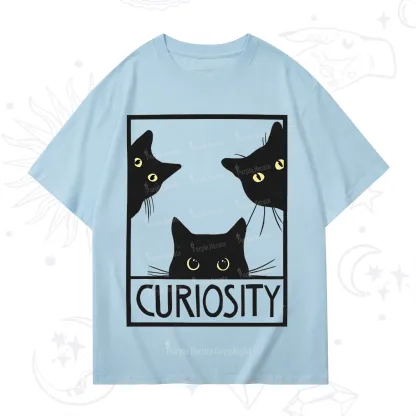 Purplehecate Curiosity Cat T-Shirt