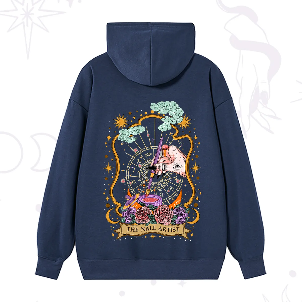 Purplehecate The Nail Artist Hoodie