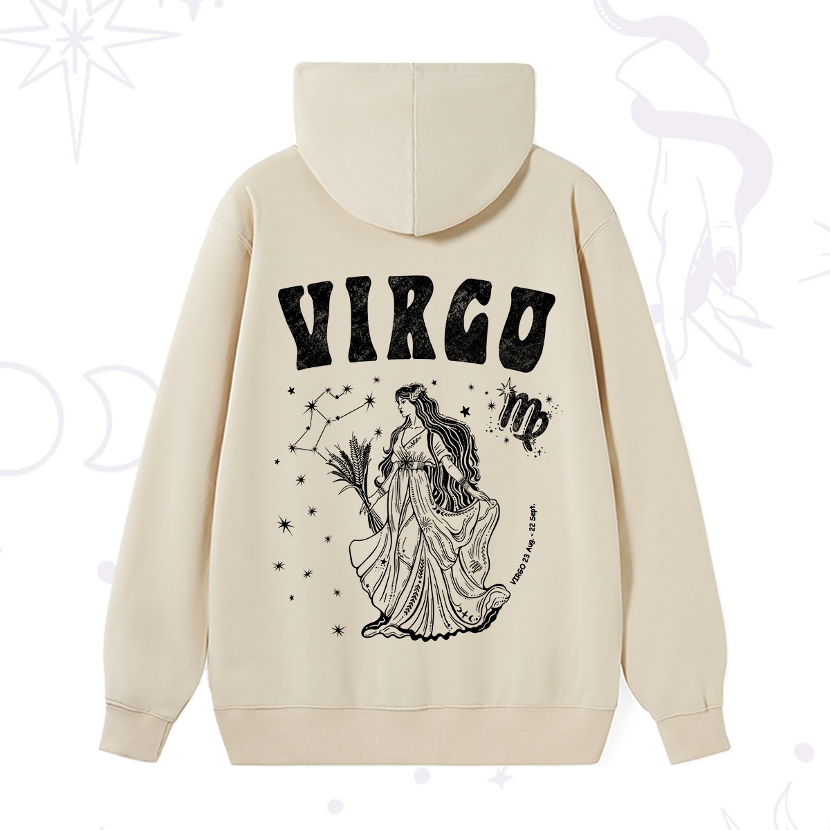 Purplehecate Virgo Starshine Zodiac Hoodie
