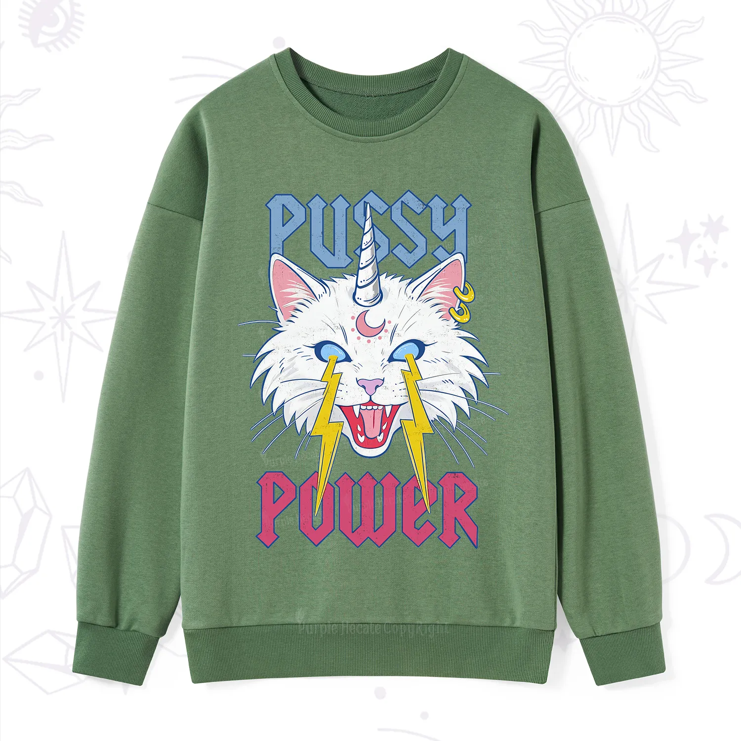 Purplehecate Pussy Power Sweatshirt