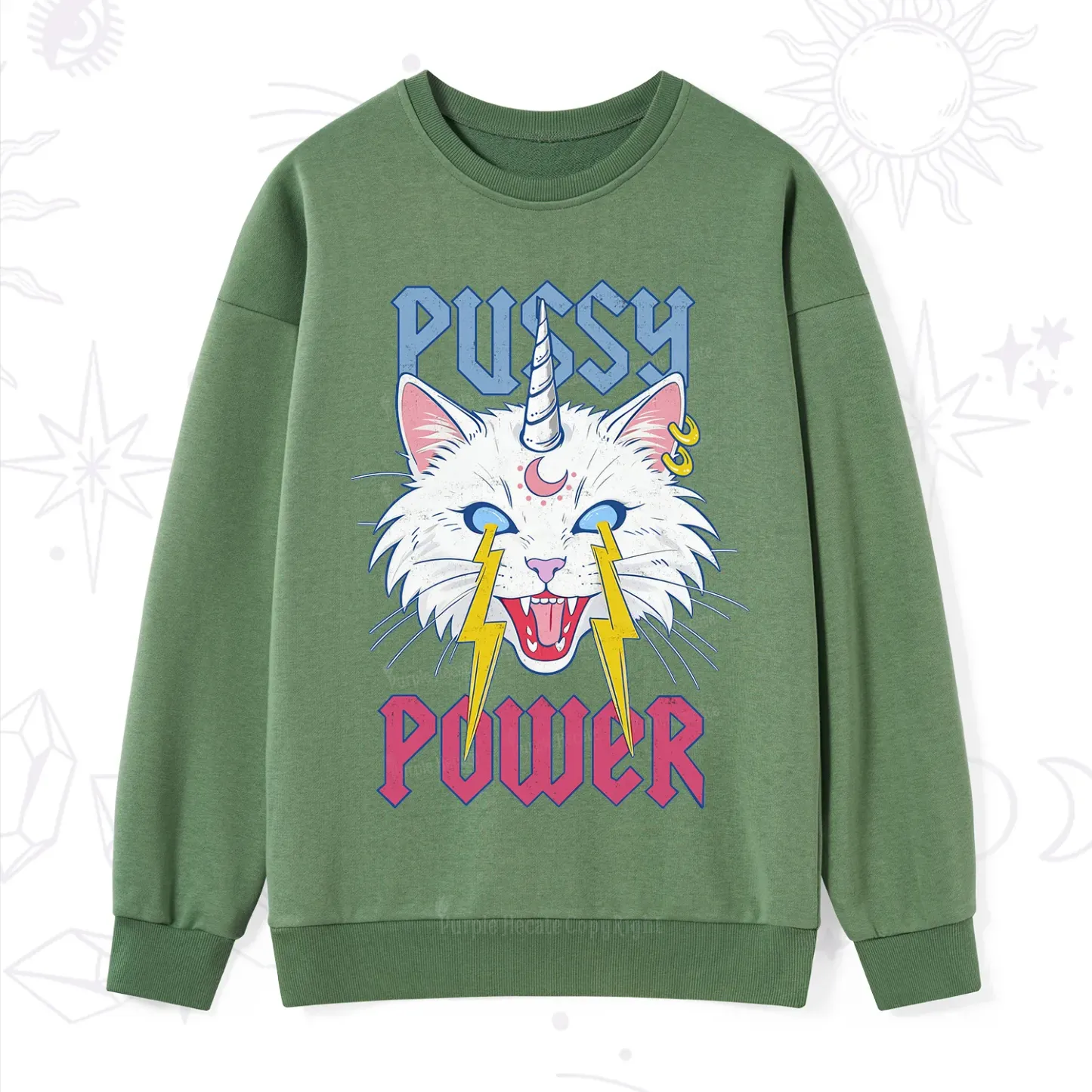 Purplehecate Pussy Power Sweatshirt