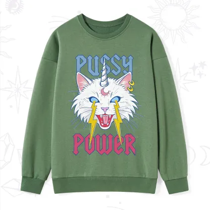 Purplehecate Pussy Power Sweatshirt