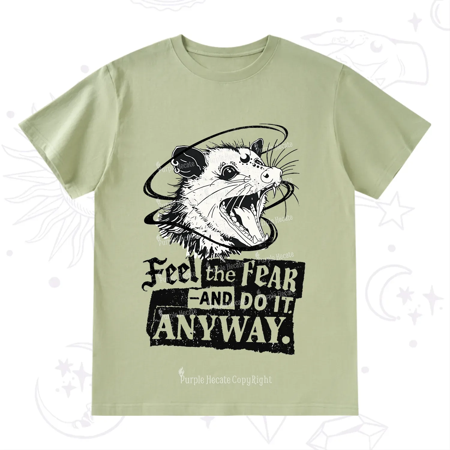 Purplehecate Feel The Fear And Do It Anyway T-Shirt