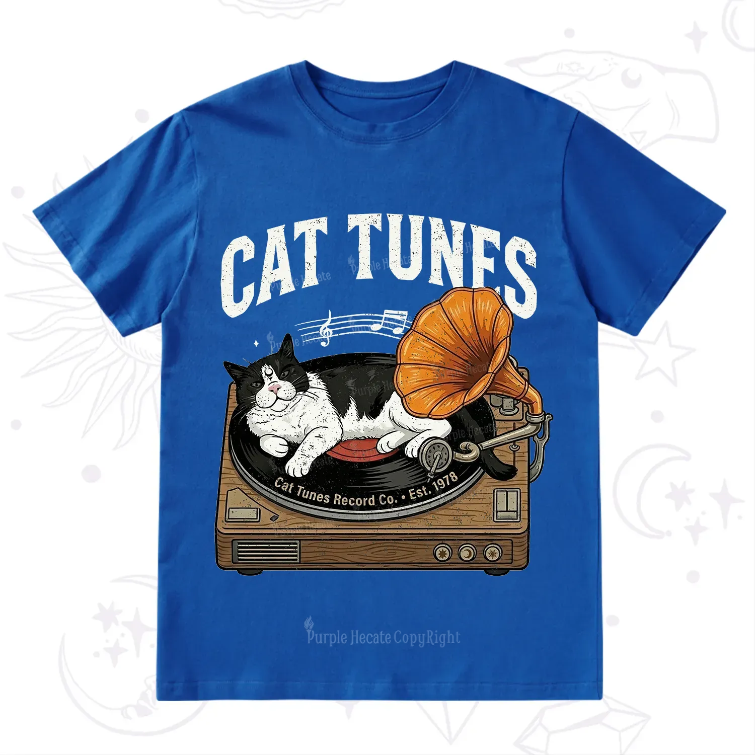 Purplehecate Cat Tunes T-Shirt