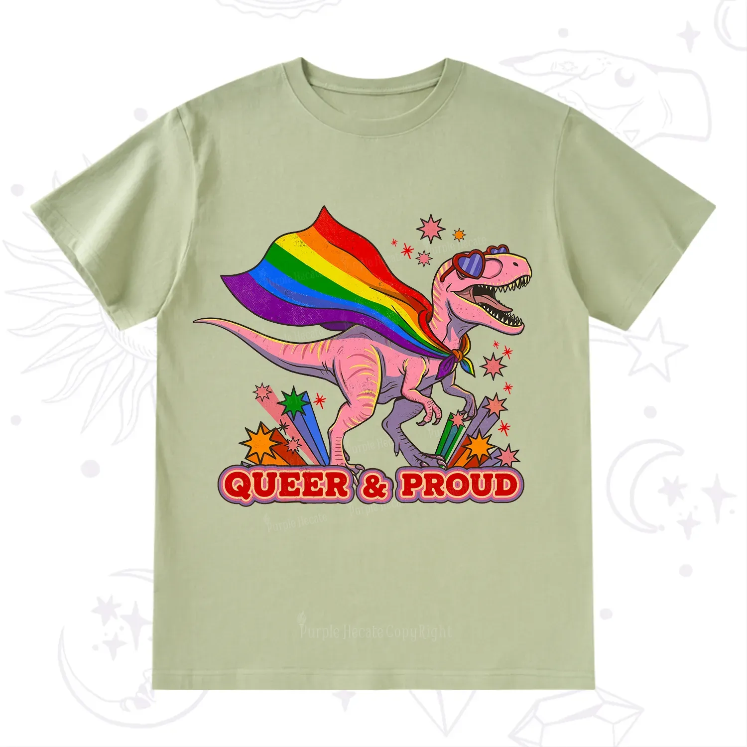 Purplehecate Queer and Proud T-Shirt