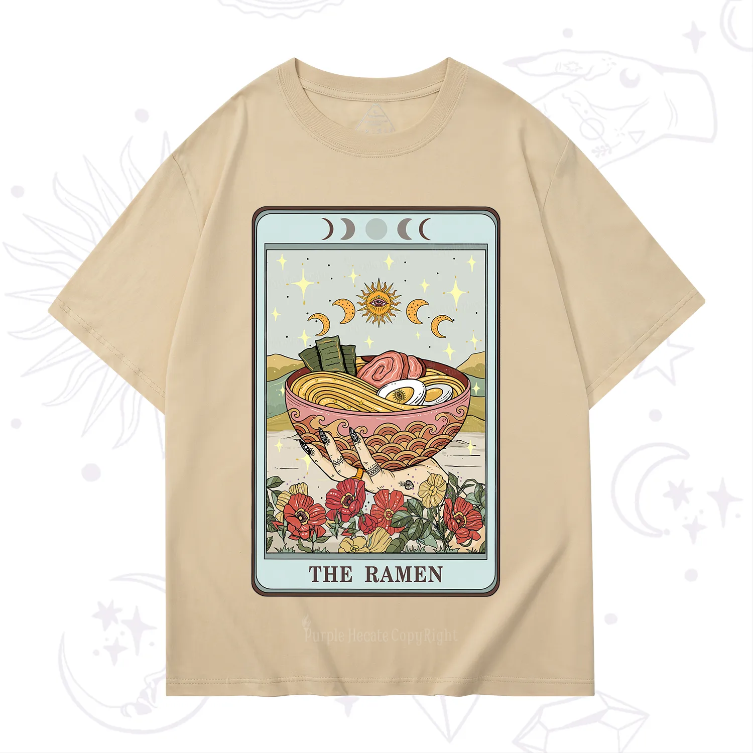 Purplehecate The Ramen Tarot T-Shirt