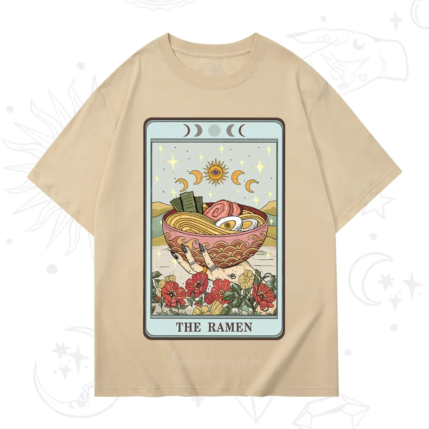 Purplehecate The Ramen Tarot T-Shirt