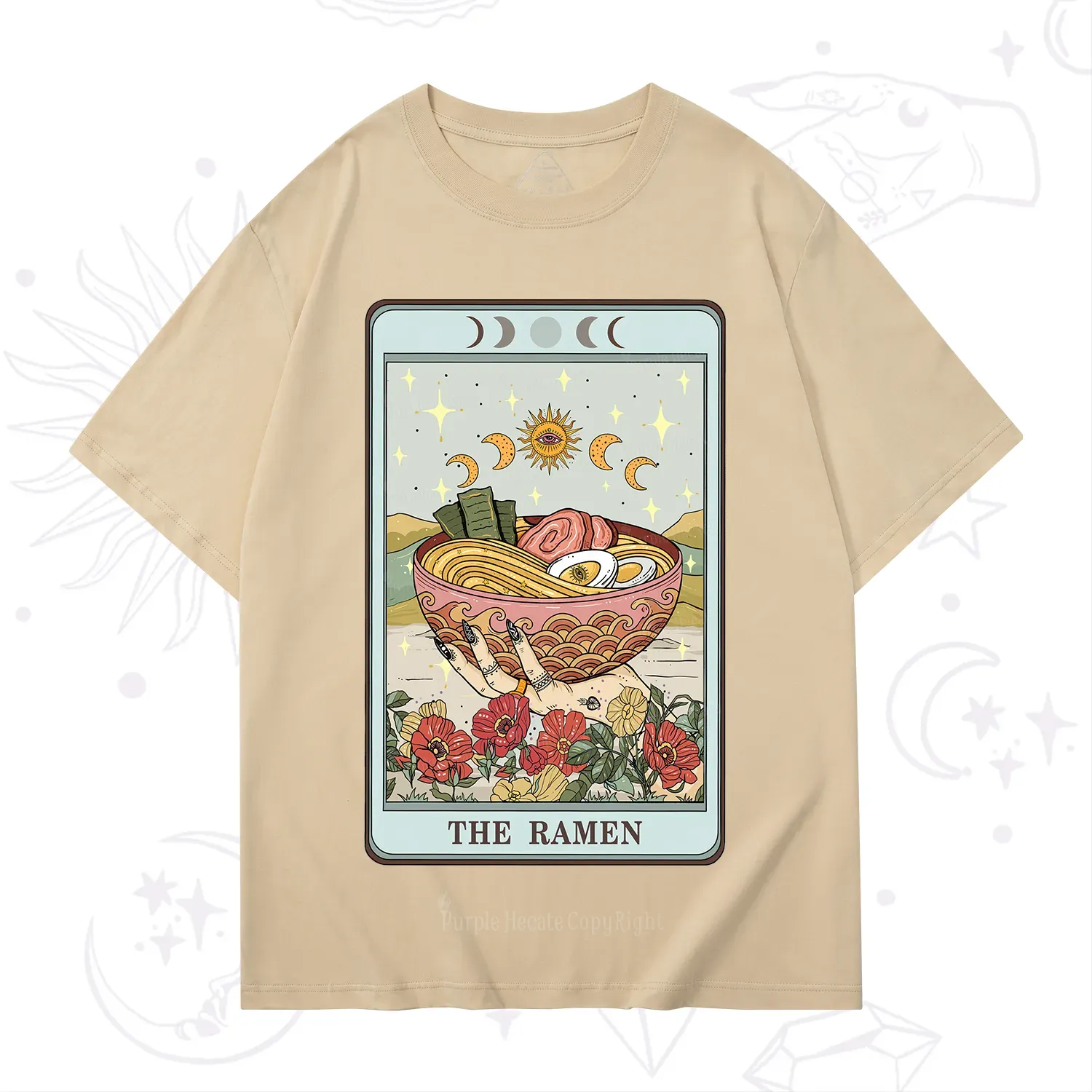 Purplehecate The Ramen Tarot T-Shirt