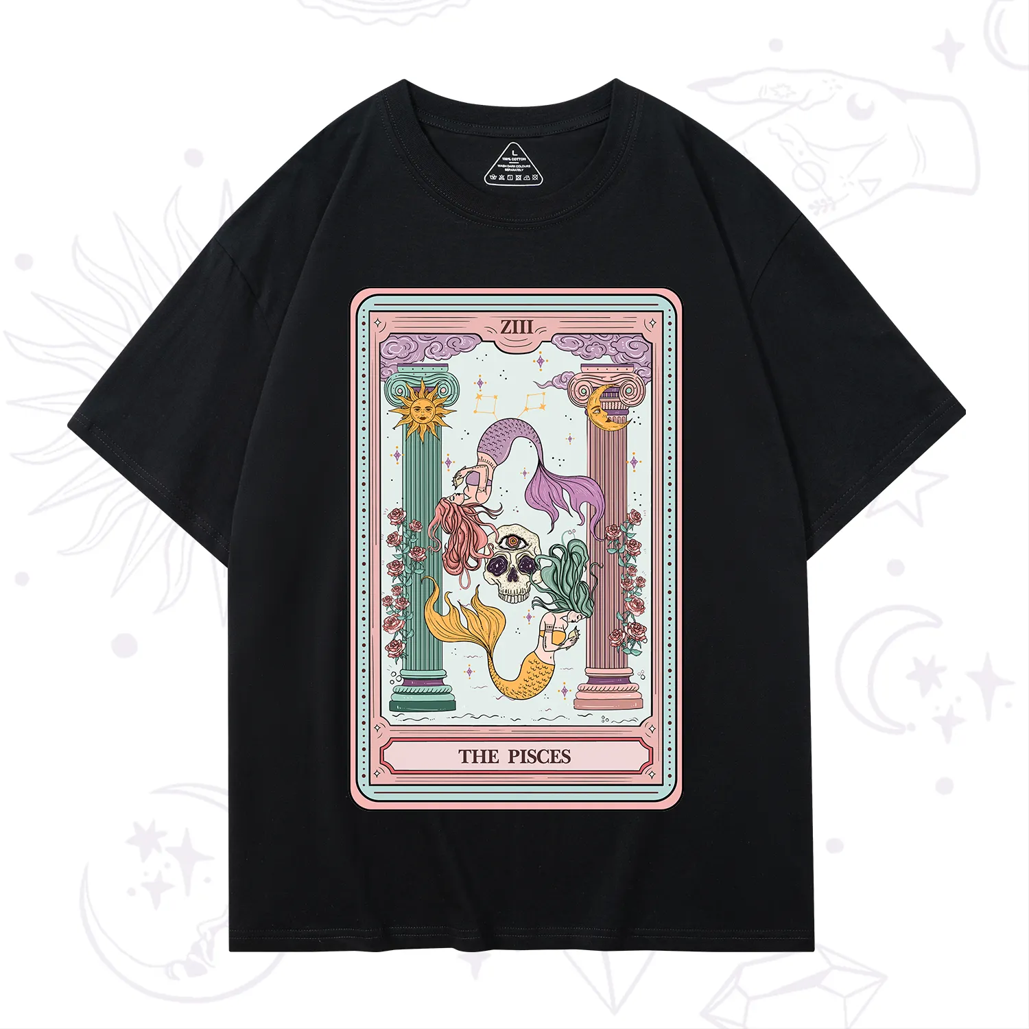 Purplehecate The Pisces Goddess Tarot T-Shirt