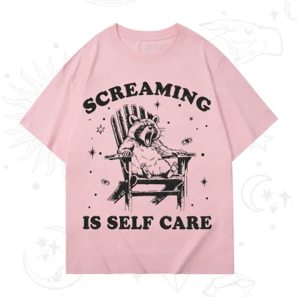 Purplehecate Screaming is Self Care T-Shirt