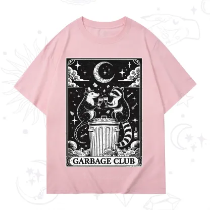 Purplehecate The Garbage Club Tarot Raccoon Party T-Shirt