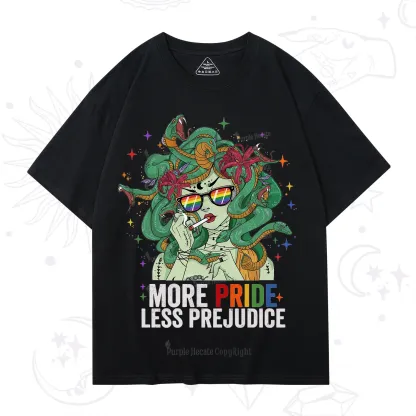 Purplehecate More Pride Less Prejudice Medusa T-Shirt