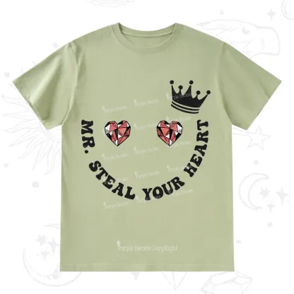 Purplehecate Mr Steal Your Heart Valentine T-Shirt