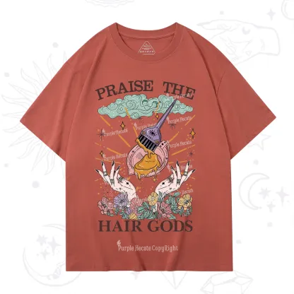 Purplehecate Praise The Hair Gods T-Shirt