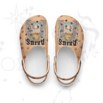 Purplehecate Aries Spirit Zodiac Rubber Clogs