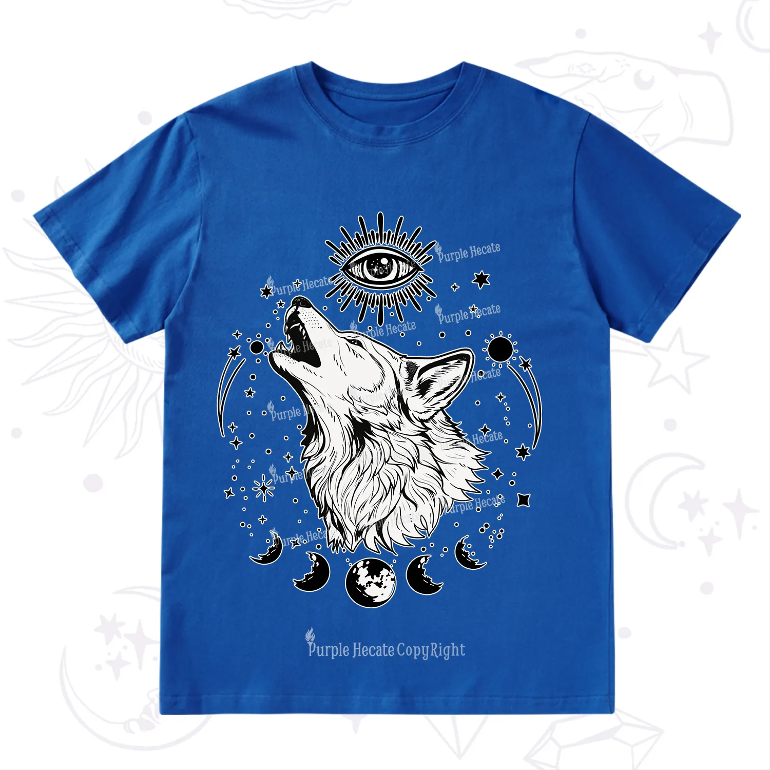 Purplehecate Howling Wolf T-Shirt